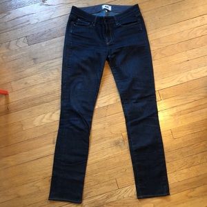 Paige Skyline Straight Sz 30 Color: Evolve (Blue)